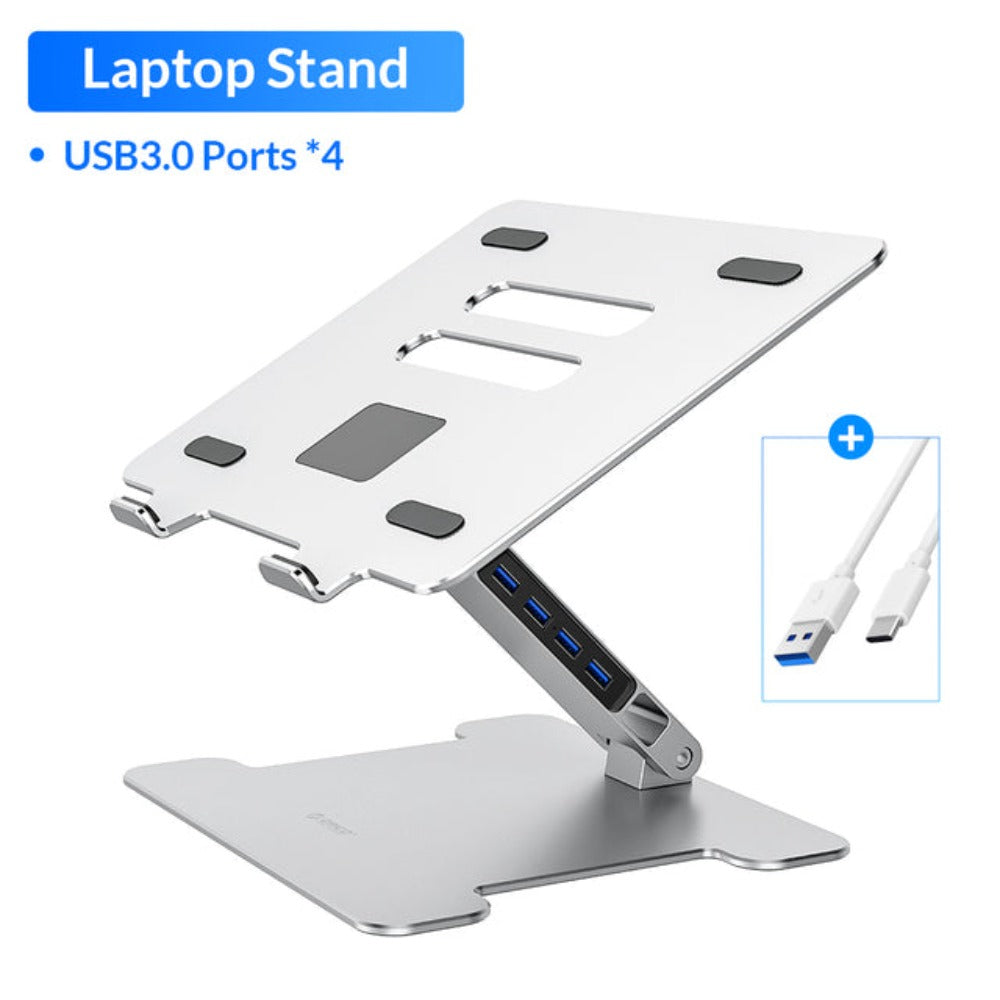 Orico Foldable Laptop Stand with USB3.0 HUB and SD Port