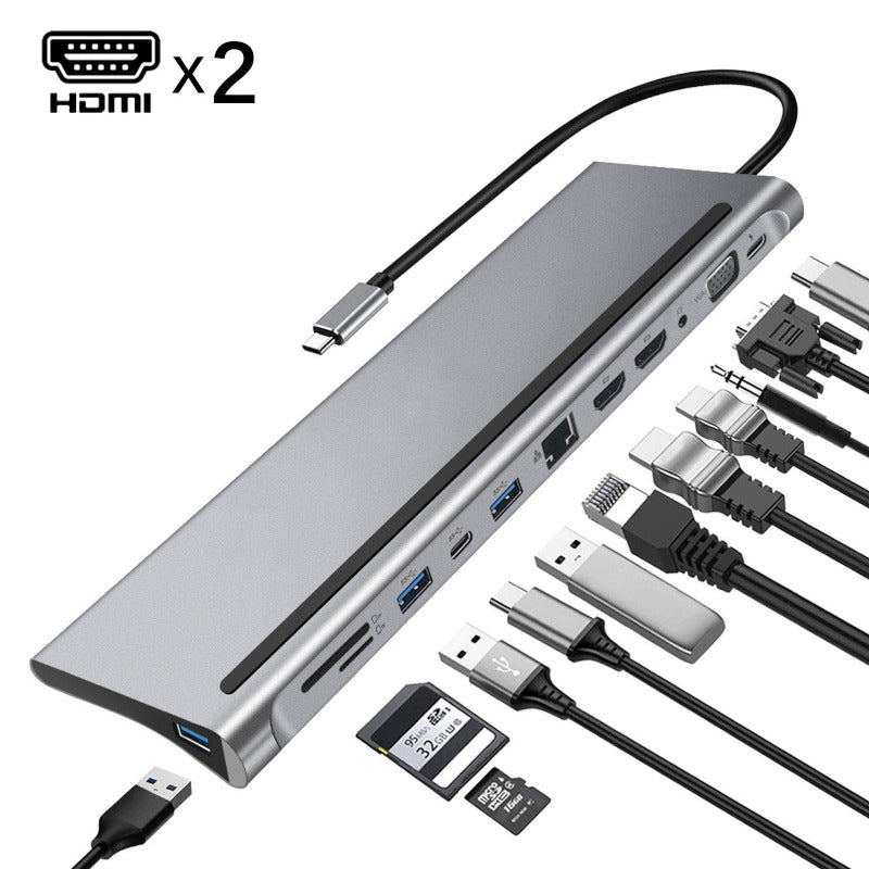 laptop docking station 12-in-1